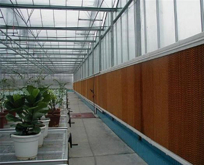 上海花卉基地水簾墻降溫